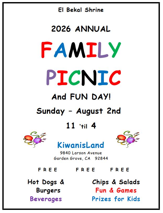 2026 Family Picnic
