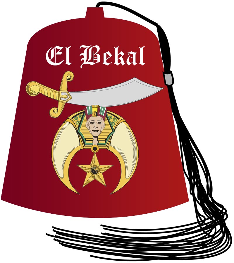 El Bekal Shriner Fez logo